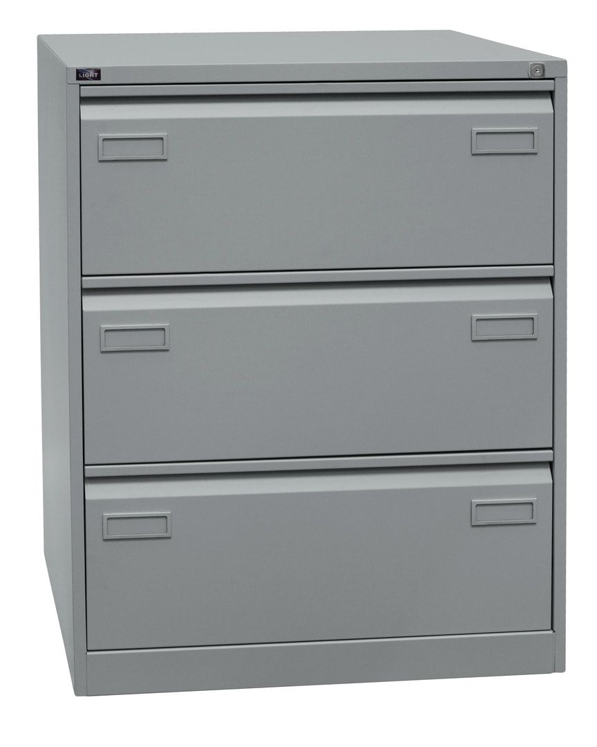 Bisley Light Hängeregistraturschrank - 2 Schubladen - doppelbahnig - Farbe blau