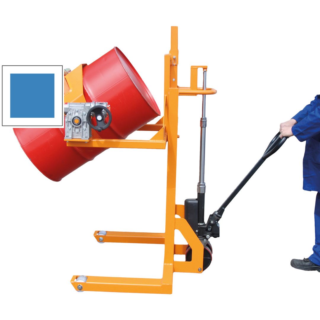 Fassheberoller mit Kippvorrichtung - Traglast 300 kg - hydraulisch - feuerverzinkt