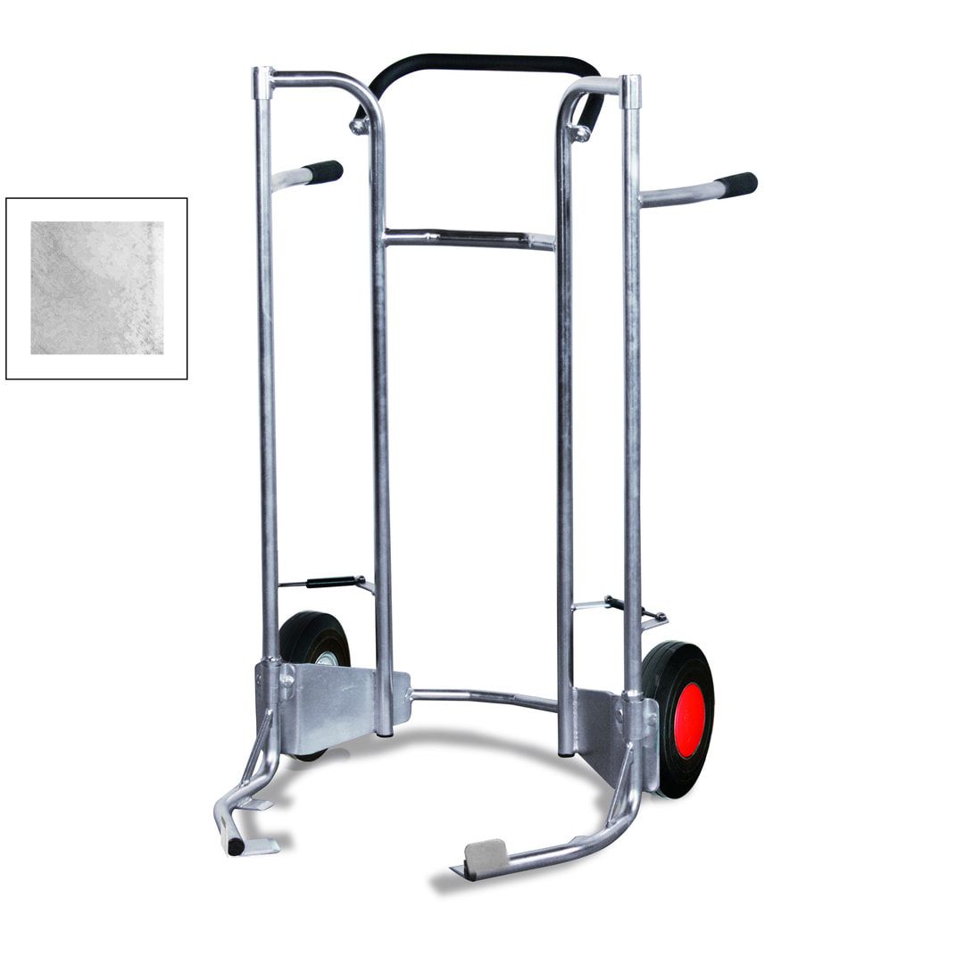 Reifenkarre - Traglast 200 kg - 1.150 x 695 x 705 mm (HxBxT) - Luftbereifung - enzianblau