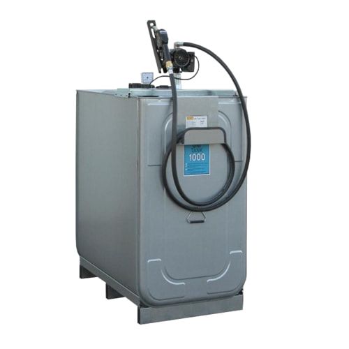 Diesel Tankanlage - Tankstation mit Zapfpistole - Volumen 1.000 l - 30 l/min