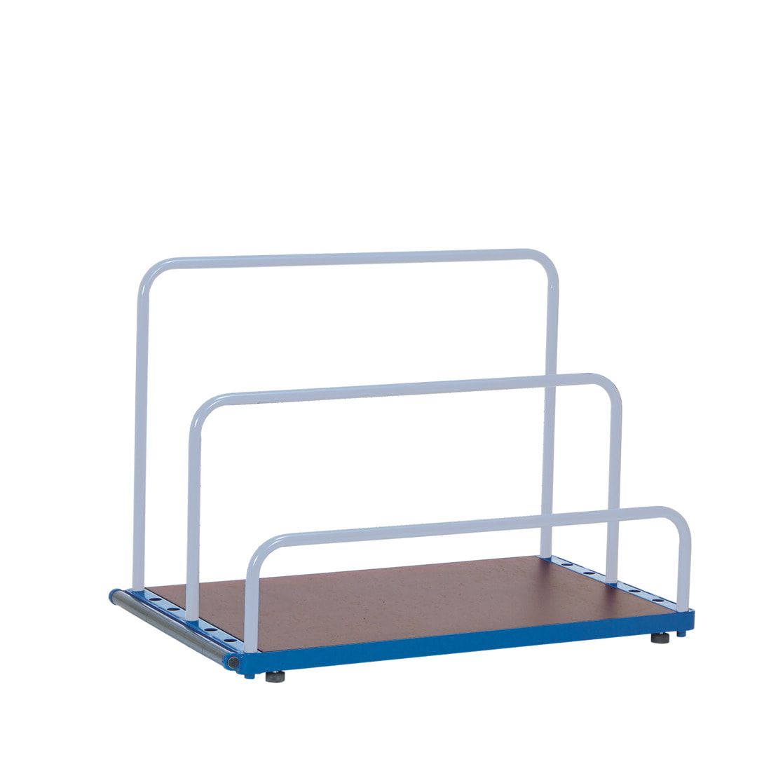 Fetra - Plattenständer - Holzplattform - Tragkraft 1.200 kg - Ladefläche 1.200 x 800 mm
