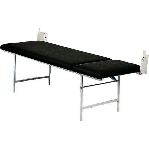 Klappbare Praxisliege, Ruheraumliege für Ärzte und Therapeuten, Schulen und Einrichtungen, nach ASR A4.2, 500 mm Liegehöhe, 700 x 2.000 mm (BxT)