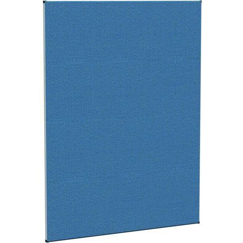 Stellwand, Trennwand, Raumteiler, Sichtschutz, schallabsorbierend, Stoffbespannung, pinnbar, Alurahmen, 1.600 x 1.200 x 27 mm (HxBxT), Calypso rot