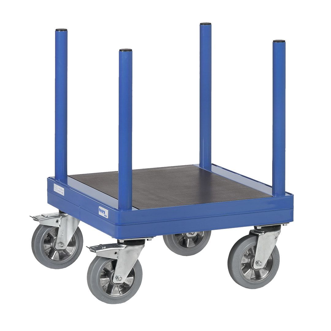 Fetra Langmaterial-Wagen - Traglast 1.500 kg - 700 x 700 mm (BxT)