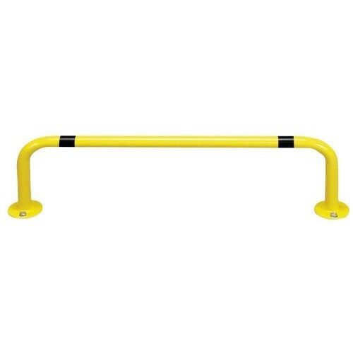 Rammschutz-Bügel für den Innenbereich, Rammschutzgeländer aus Stahl, 300 mm Höhe, 1.000 mm Breite, Durchmesser 42,4 mm