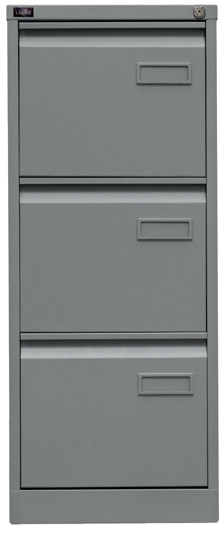 Bisley Light Hängeregistraturschrank - 2 Schubladen - einbahnig - Farbe blau