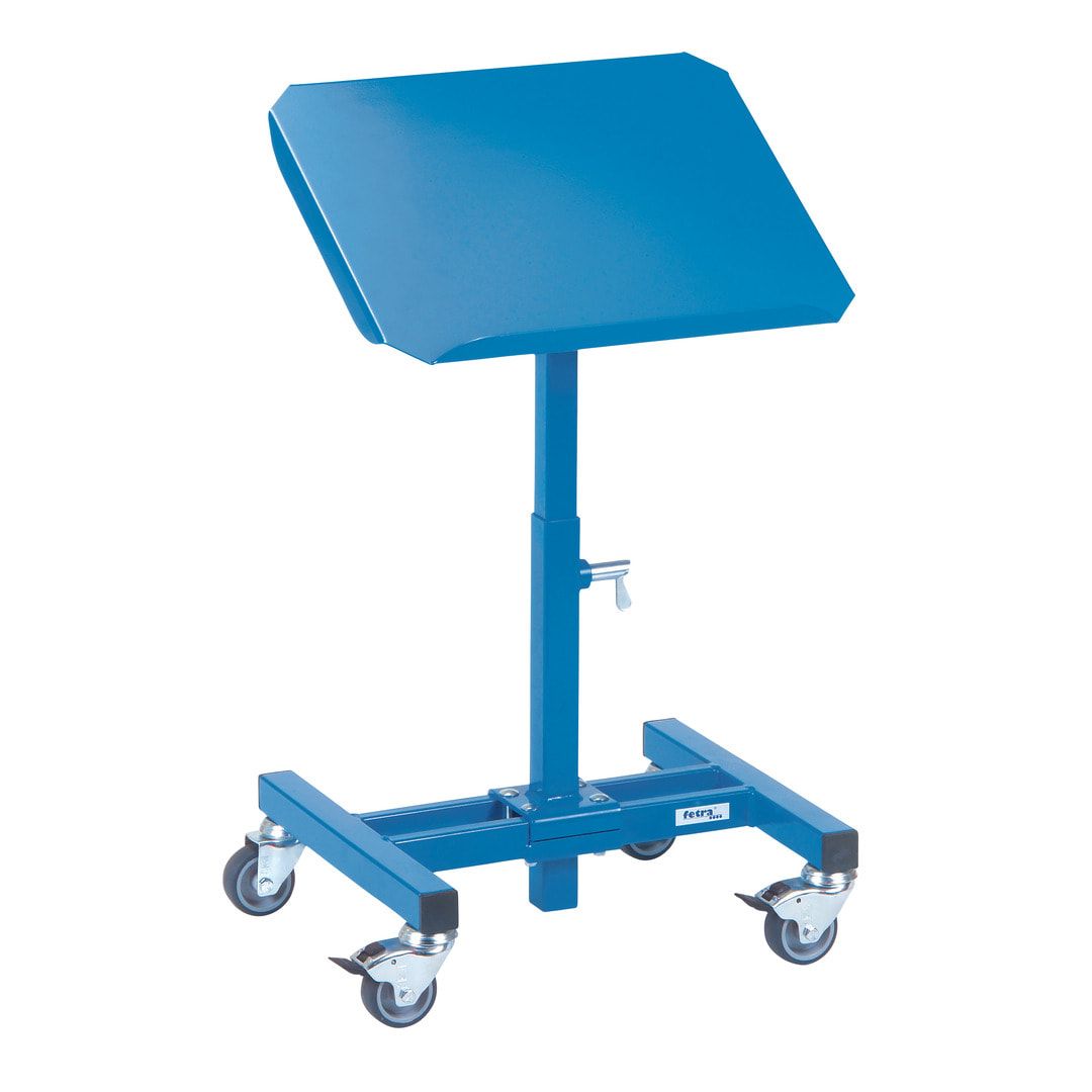 Fetra - Fahrbarer Materialständer - 150 kg - (H) 505 bis 775 mm höhenverstellbar