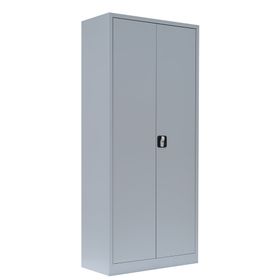 Aktenschrank, Büroschrank, abschließbar, Flügeltüren, 4 Fachböden, 1.800 x 800 x 383 mm (HxBxT), Stahl, Farben wählbar