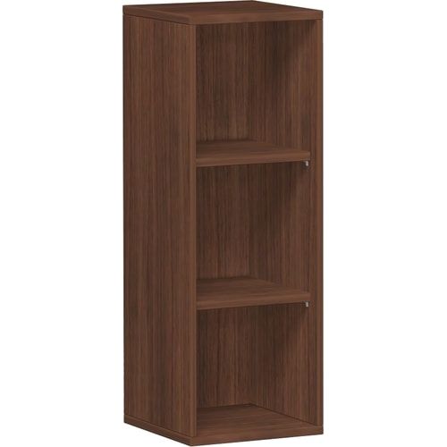 Büroregal, Metallsockel/Standfüße, 2 Einlegeböden, modular, Dreischicht-Feinspan, Einlegeboden, 1.152 x 1.000 x 425 mm (HxBxT), Dekor Ahorn