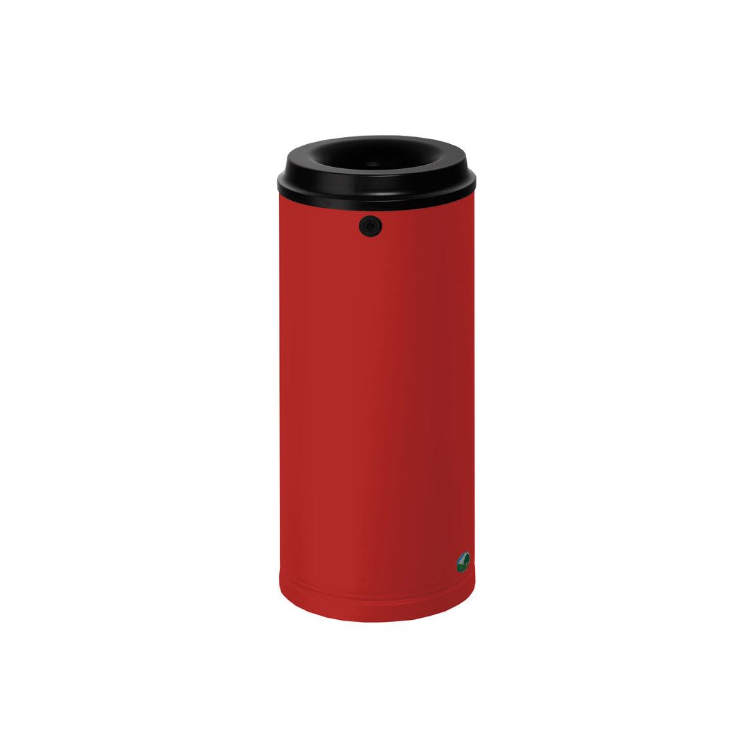 Papierkorb - Mülleimer - rund - Volumen 24 l - 580 x 250 x 250 mm (HxBxT) - Antik silber