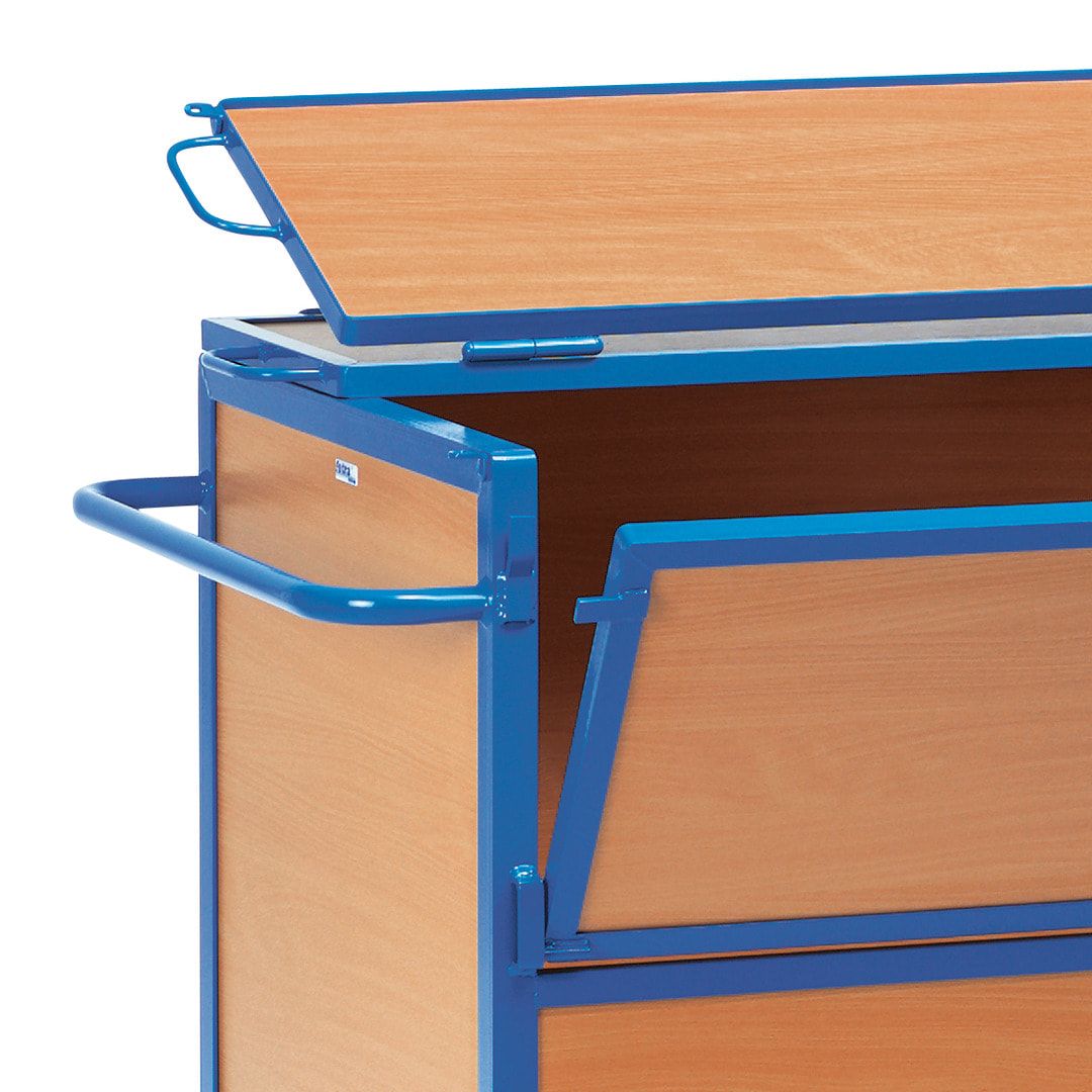 Fetra - Holzkastenwagen - 600 kg Traglast - 700 x 1.000 mm (BxT)