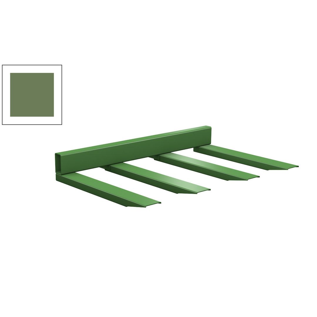 Langguttraverse - Traglast 1.500 kg - Nutztiefe 1.200 mm - 280 x 2.000 x 1.390 mm (HxBxT) - feuerrot