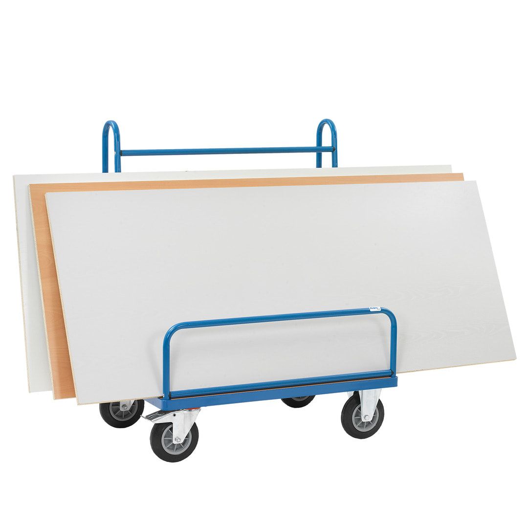 Fetra - Plattenwagen - Traglast 600 kg - Ladefläche 1.070 x 335 mm (BxT) - feste Bügel