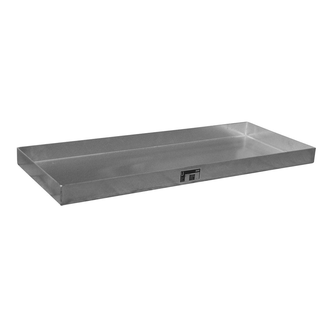 Kleingebindewanne - Volumen 20 l - (HxBxT) 60 x 940 x 370 mm - Edelstahl