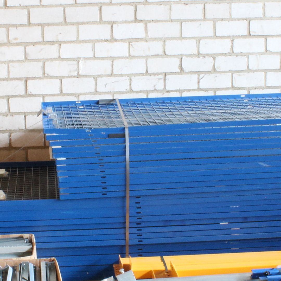 Gebrauchtes Rückwandgitter für Palettenregale - ca. 1.500 x 2.780 x 30 mm