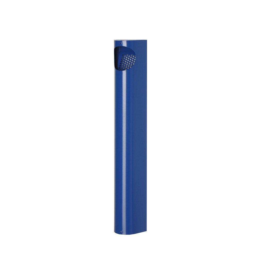 Wandascher - Volumen 4 l - 550 x 74 x 110 mm (HxBxT) - Edelstahl
