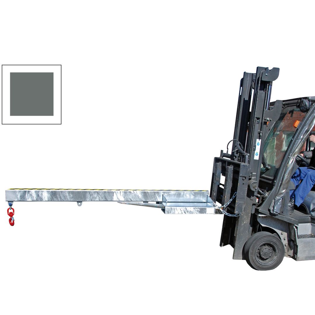 BAUER Lastarm - 1.000 kg - Länge 2.400 mm - 3 Abstände möglich - feuerrot