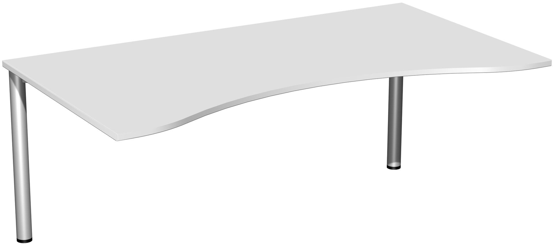 Ergo-Schreibtisch - 4-Fuß Flex - Bürotisch - 720 x 1.600 x 1.000 mm (HxBxT) - Gestell anthrazit - Ahorn