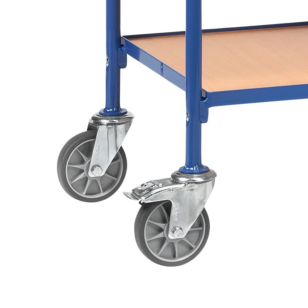 Fetra - Etagenwagen für 8 Sichtlagerkästen - 1.130 x 513 x 740 mm (HxBxT)