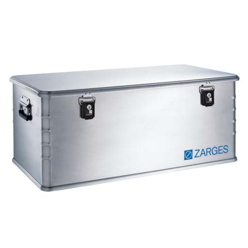 Zarges Box - Aluminium - 135 l - Höhe 370 mm - Breite 900 mm - Tiefe 500 mm - Transportkiste