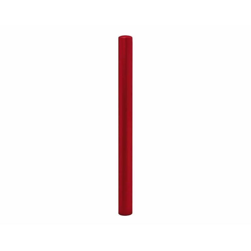 Einfacher Pfosten mit Bogenkopf - Durchmesser 76 mm - Höhe 1.000 mm - Farbe enzianblau