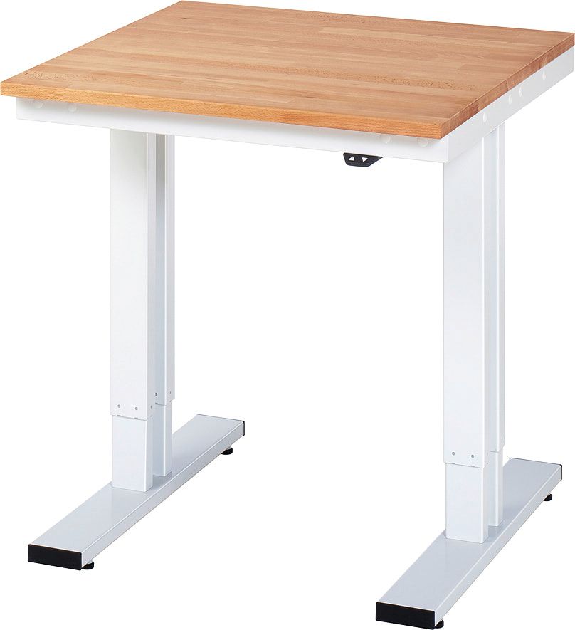 Arbeitstisch - elektrisch höhenverstellbar 720 - 1.120 mm - 750 x 1.000 mm (BxT) - Traglast 300 kg - Buche
