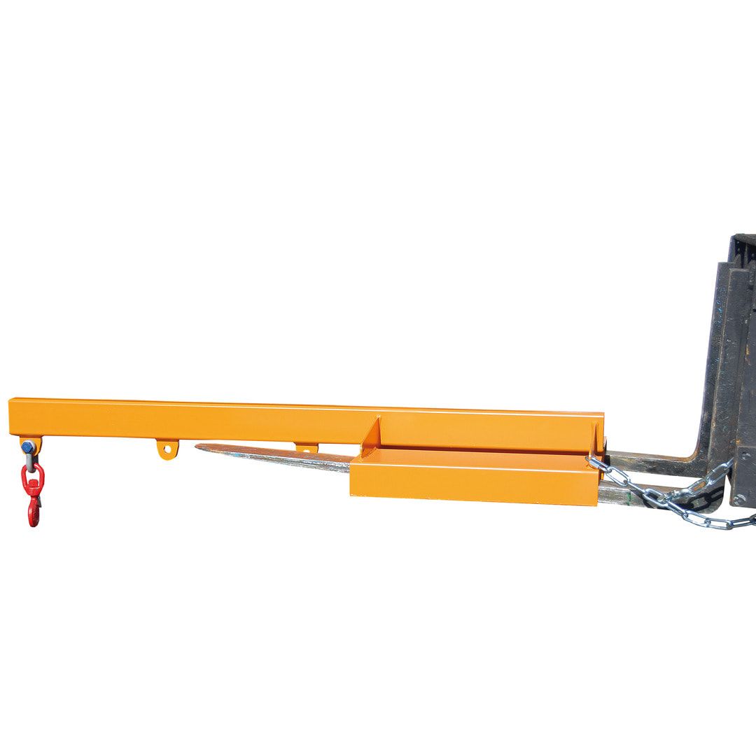 BAUER Lastarm - 1.000 kg - Länge 2.400 mm - 3 Abstände möglich - feuerrot