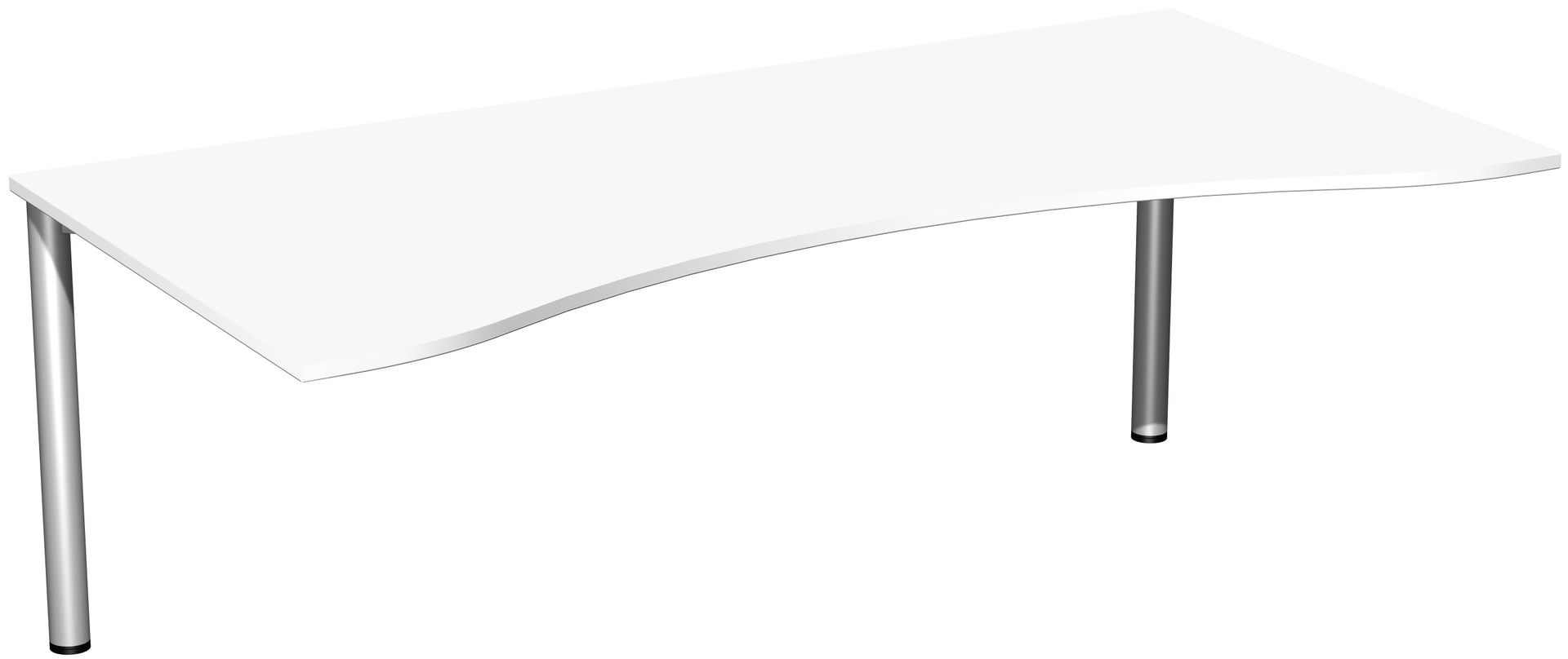 Ergo-Schreibtisch - 4-Fuß Flex - Bürotisch - 720 x 1.600 x 1.000 mm (HxBxT) - Gestell anthrazit - Ahorn