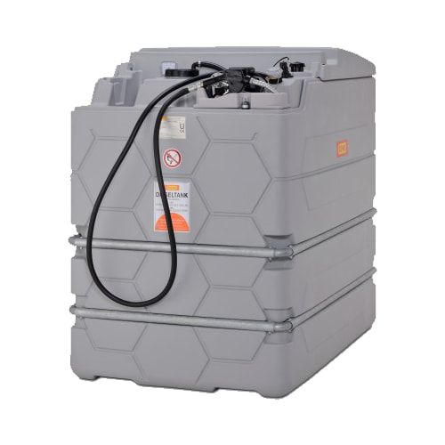 Mobile Diesel Tankanlage - Tankstation mit Zapfpistole - Volumen 1500 l