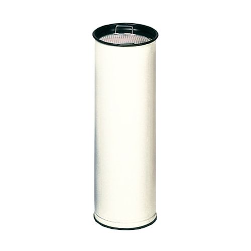 Standaschenbecher, Standascher, Höhe 660 mm, Durchmesser 230 mm, Ascher, Turmaschenbecher, enzianblau, Kippsieb, mit Sand befüllbar