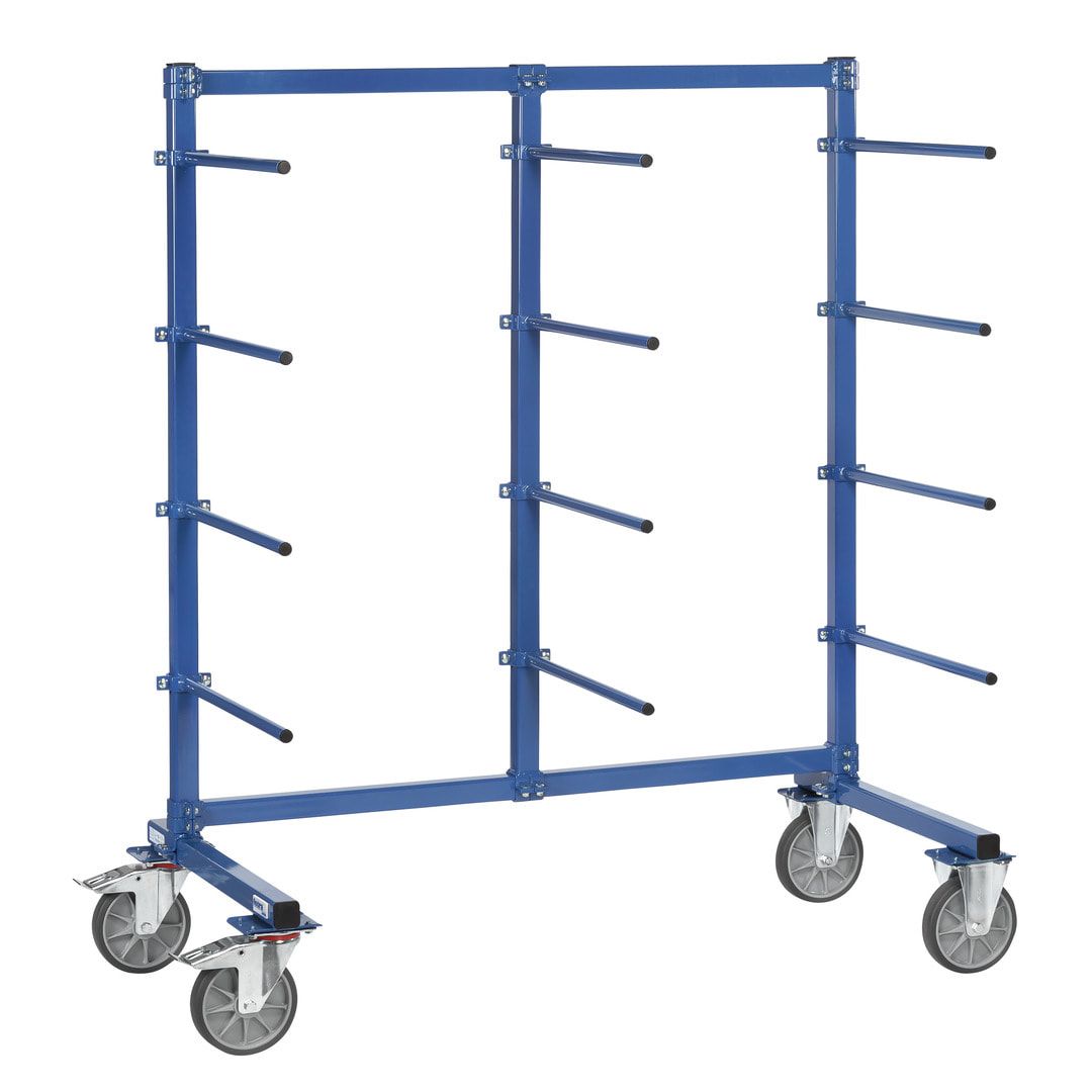 Fetra Tragarmwagen - 5 Ebenen - (HxBxT) 1.807 x 1.400 x 800 - Traglast 500 kg