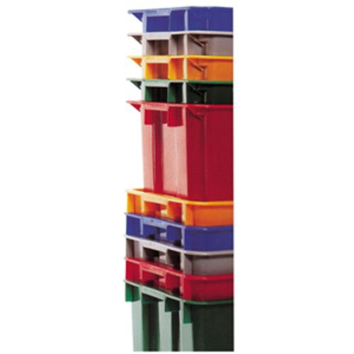 Drehstapelbehälter aus PE - Stapelbehälter - Volumen 45 l - VE 5 Stk. - Farbe blau