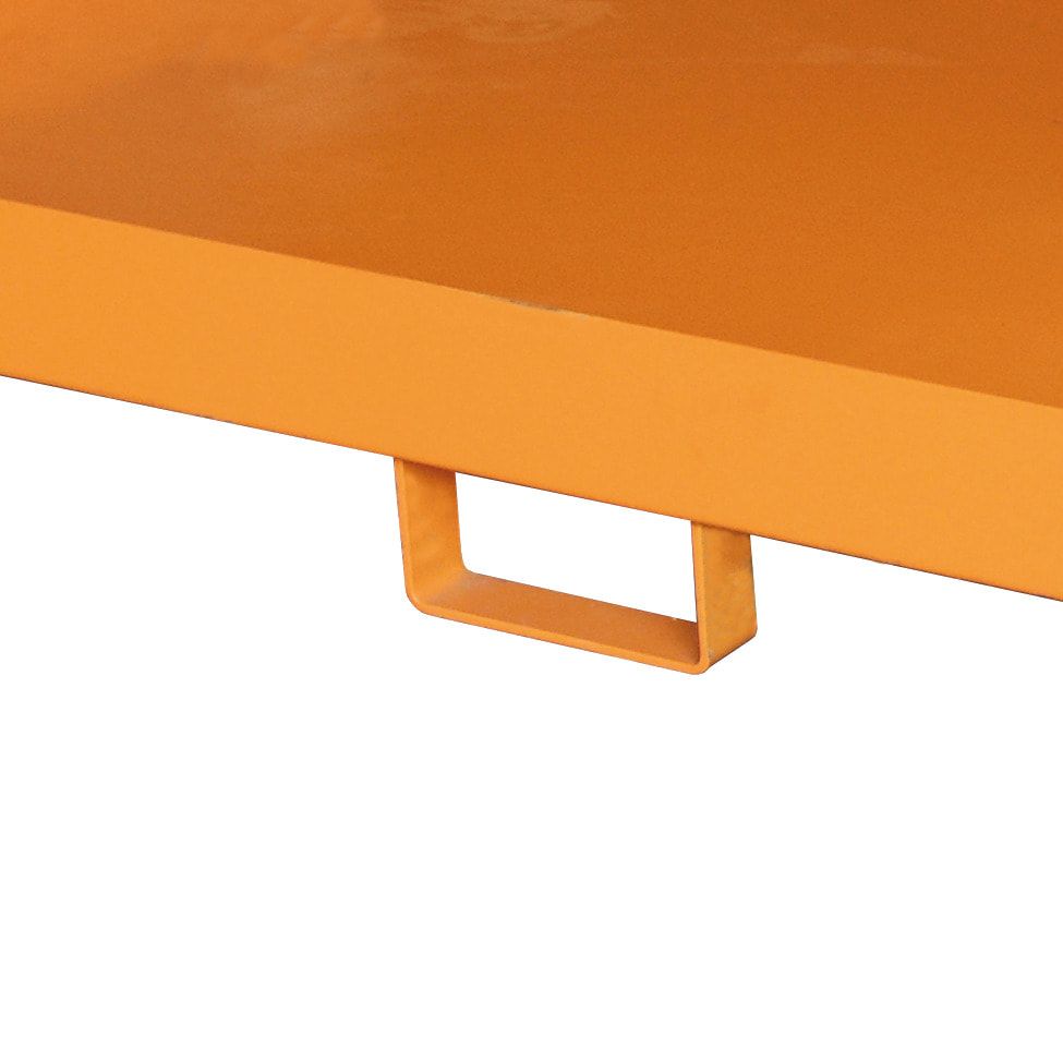 Regal-Bodenwanne f. Feldbreite 1.800 mm - 240 l - feuerrot