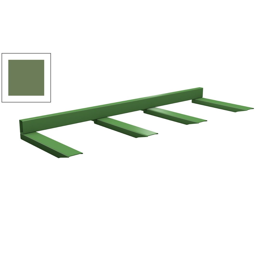 Langguttraverse - Traglast 1.500 kg - Nutztiefe 1.200 mm - 280 x 2.000 x 1.390 mm (HxBxT) - feuerrot