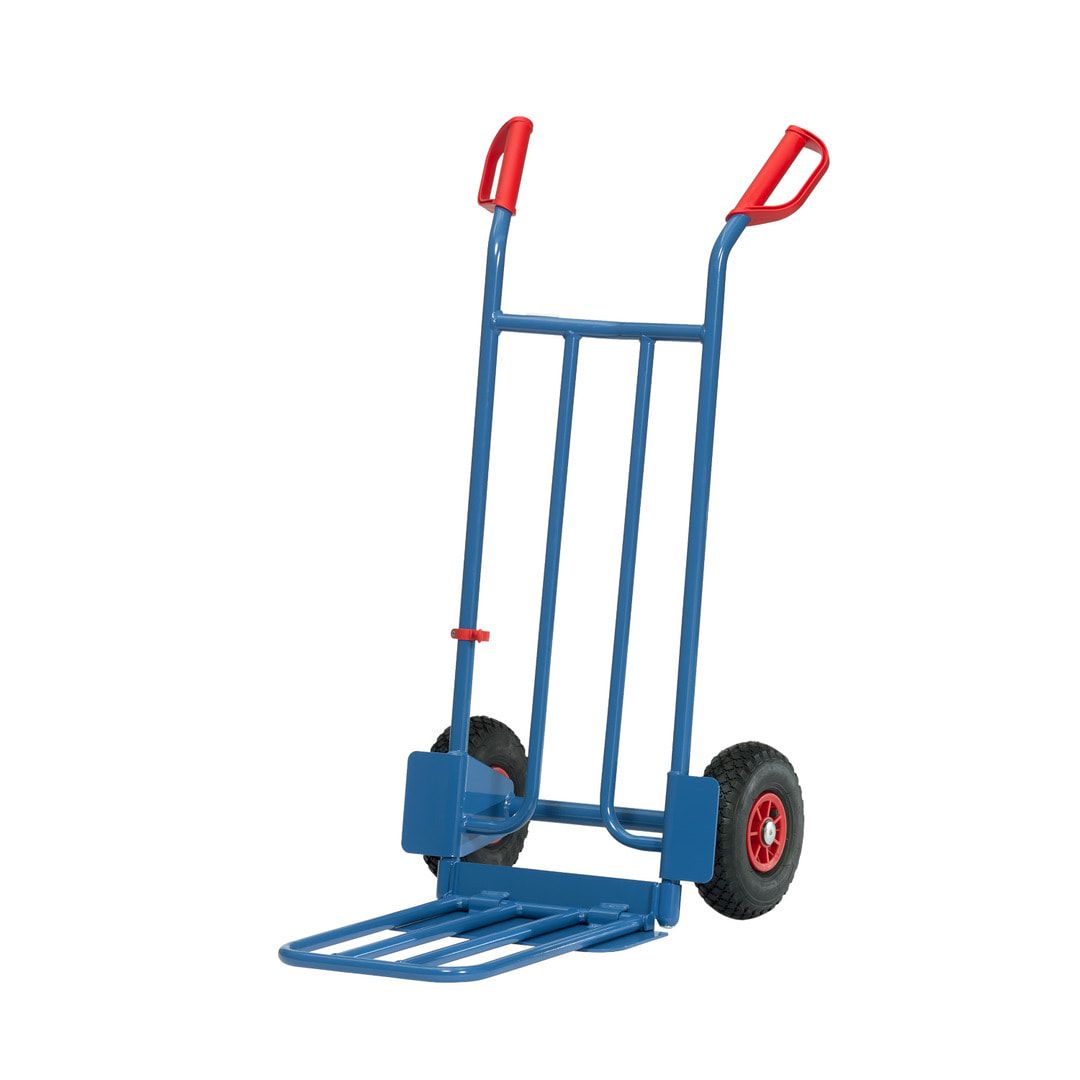 Fetra - Paketkarre - Tragkraft 250 kg - Schaufel klappbar - Luft