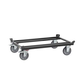Fetra ESD Palettenfahrgestell - Tragkraft 750 kg - TPE-Rollen - Ladefläche wählbar