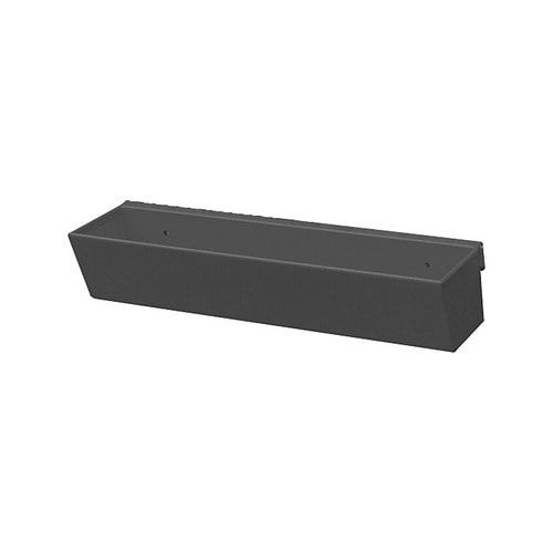 Eichinger Werkzeugablage für faltbaren Arbeitskorb, Maße 80 x 80 x 300 mm (HxBxT), Gewicht 10 kg, Farbe: anthrazitgrau (RAL 7016)