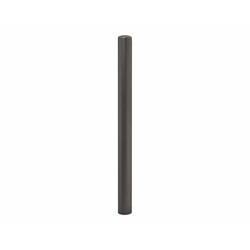 Einfacher Pfosten mit Bogenkopf - Durchmesser 76 mm - Höhe 1.000 mm - Farbe enzianblau