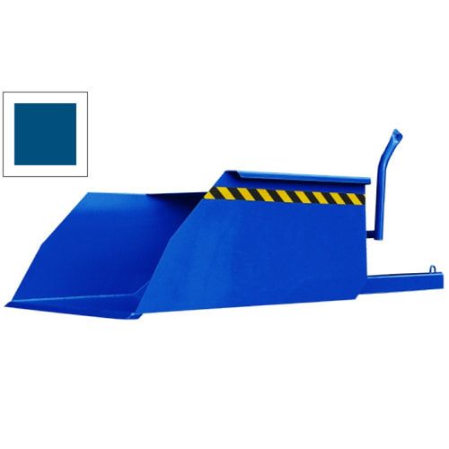 Eichinger Stapler-Schaufel, Seilzug, Volumen 1.000 l, Traglast 3.000 kg, Maße 650 x 1.300 x 3.000 mm, Farbe anthrazitgrau (RAL 7016)