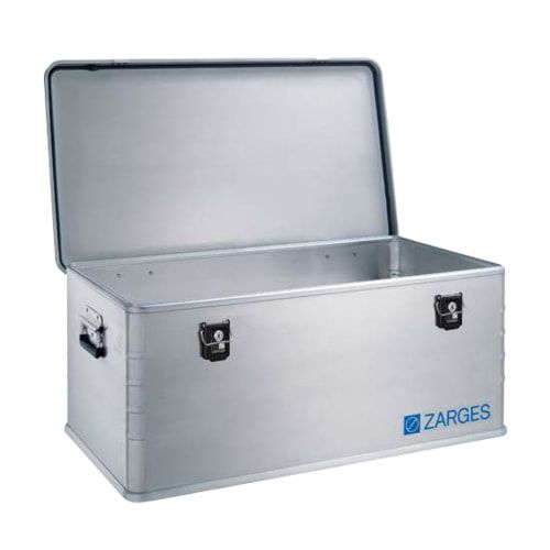 Zarges Box - Aluminium - 135 l - Höhe 370 mm - Breite 900 mm - Tiefe 500 mm - Transportkiste