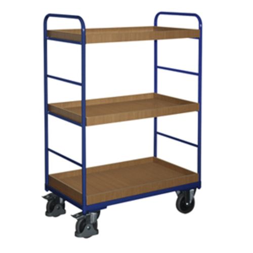 Etagenwagen mit 3 Kästen - Traglast 250 kg - 1.530 x 500 x 910 mm (HxBxT)