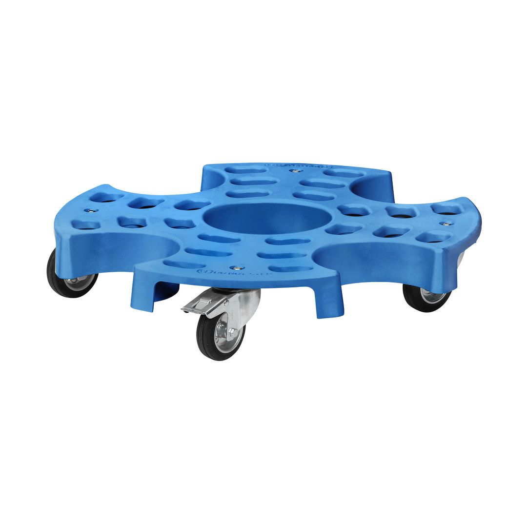 Fetra Reifenroller - Durchmesser 630 mm - Tragkraft 120 kg - Höhe 110 mm - blau