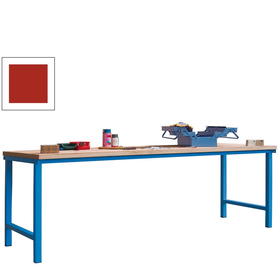 Werkbank - 900 x 2.000 x 700 mm (HxBxT) - Traglast 1.400 kg - anthrazitgrau