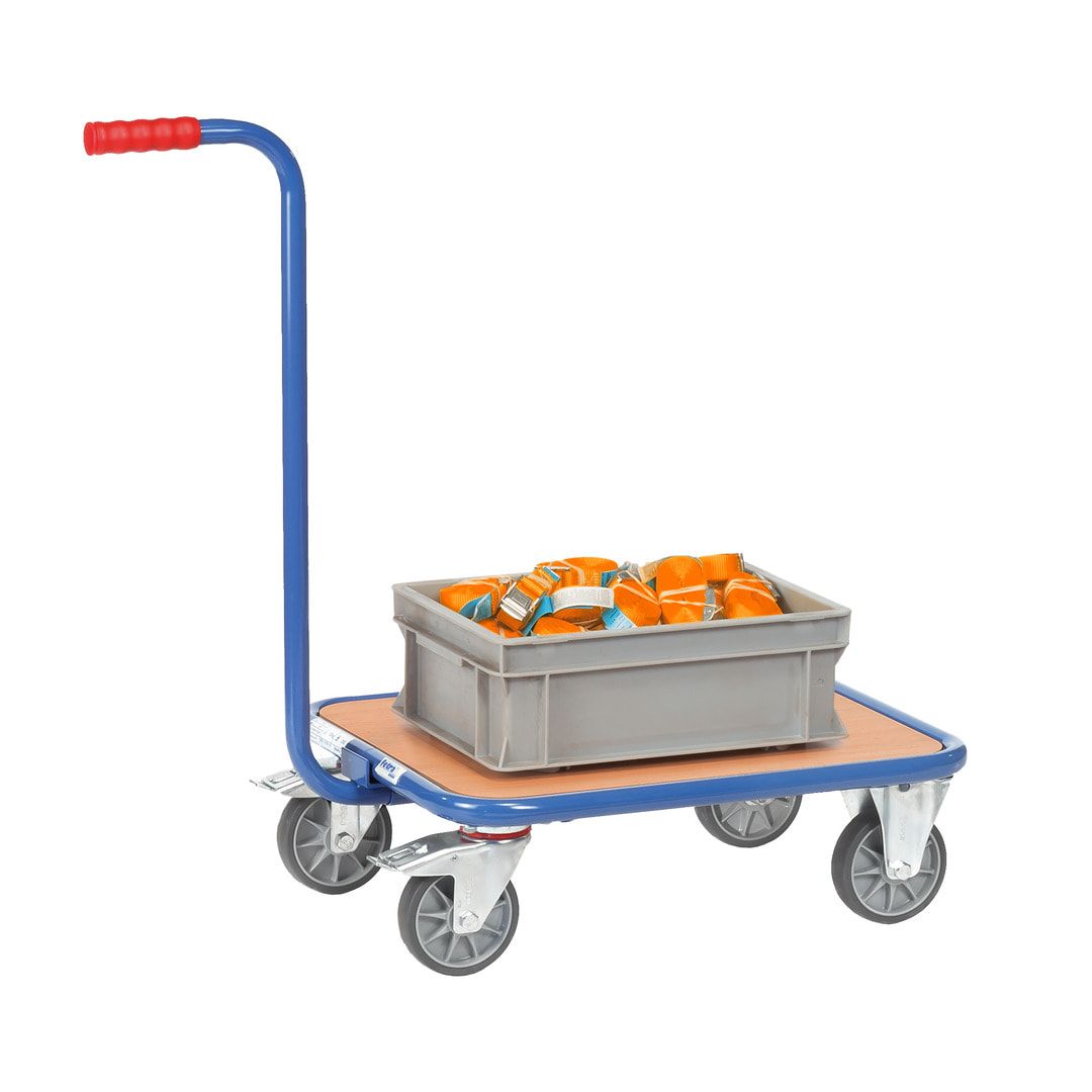Fetra - Griffroller - 250 kg - (HxBxT) 860 x 500 x 600 mm - Holzplattform