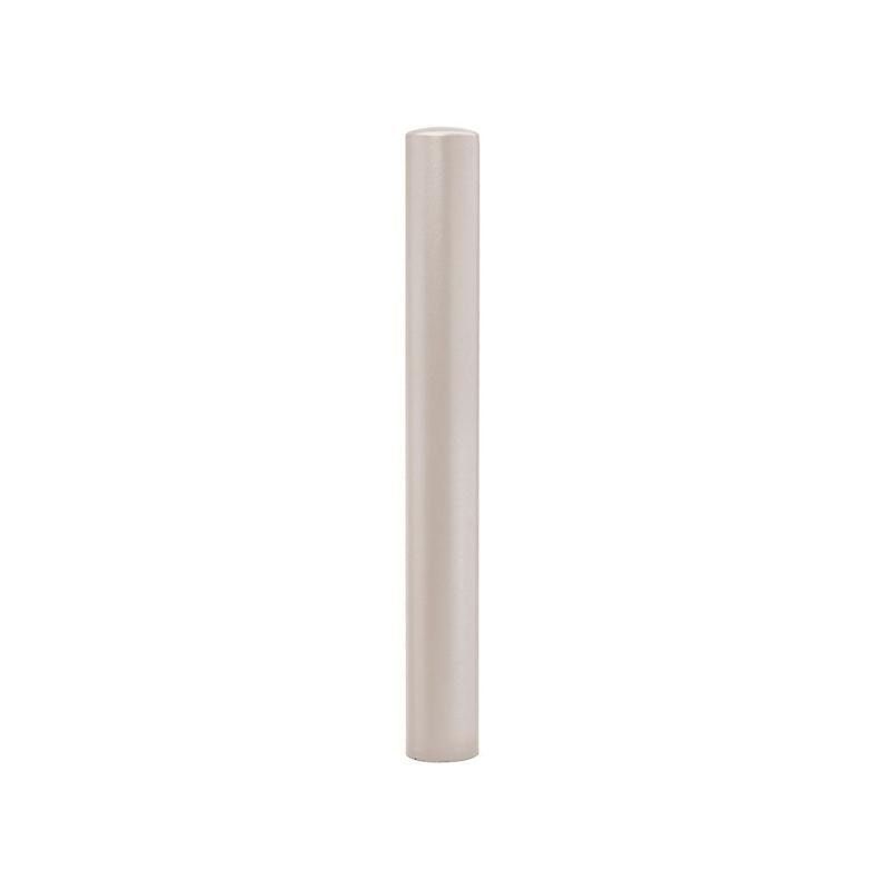 Einfacher Pfosten mit Bogenkopf - Durchmesser 114 mm - Höhe 1.000 mm - Farbe enzianblau