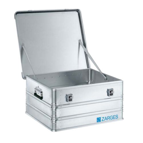 ZARGES Universalkiste K 470 - Volumen 121 l - Höhe 410 mm - Breite 740 mm - Tiefe 510 mm - Aluminiumkiste
