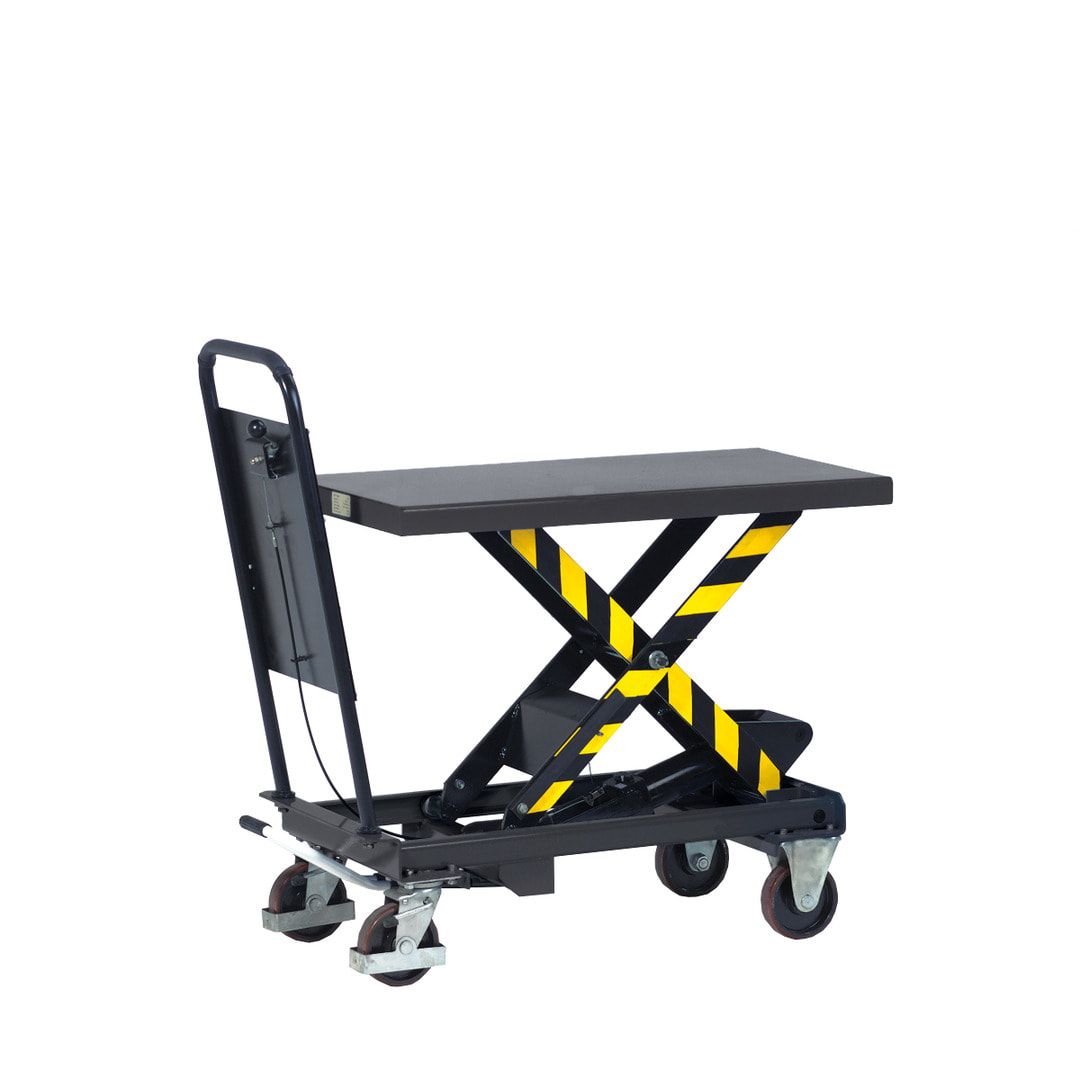 Fetra - Hubtischwagen mit Hydraulikpumpe - Tragkraft 1.000 kg - 950 mm Hubhöhe