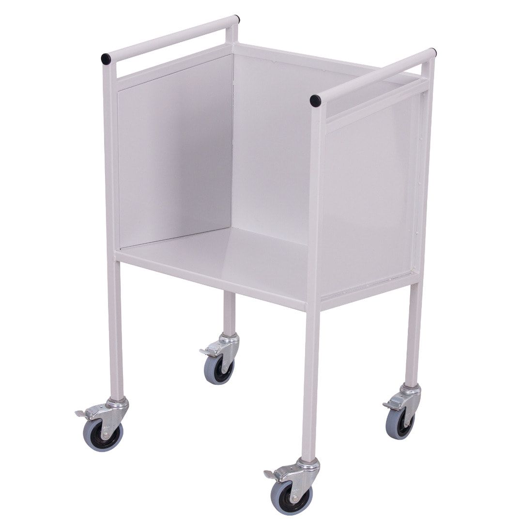 Aktenwagen - Tragkraft 100kg - 1.025 x 550 x 625 mm (HxBxT) - lichtgrau