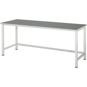 Arbeitstisch - 825 x 2.000 x 800 mm (HxBxT) - Traglast 500 kg - Linoleum - Farbe wählbar
