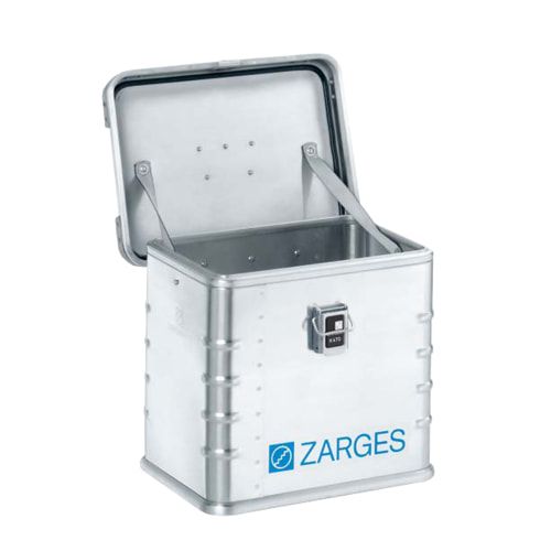 ZARGES Universalkiste K 470 - 13 l - Höhe 180 mm - Breite 400 mm - Tiefe 300 mm - Aluminiumkiste